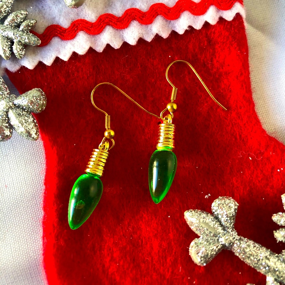 Christmas earrings